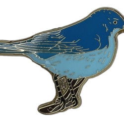 Bluebird, Mountain, enameled