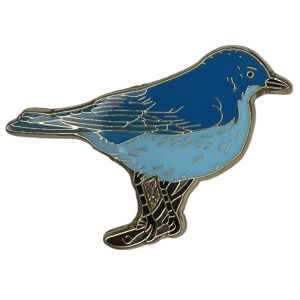 Bluebird, Mountain, enameled