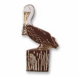 Pelican, Brown pin