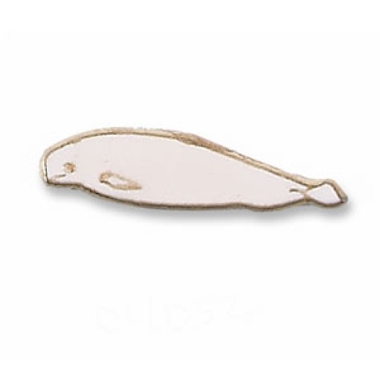 Whale, Beluga pin
