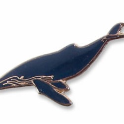 Humpback Whale pin