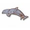 Dolphin, Bottlenose (2 breaching) pin
