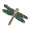 Dragonfly, Green Darner earrings